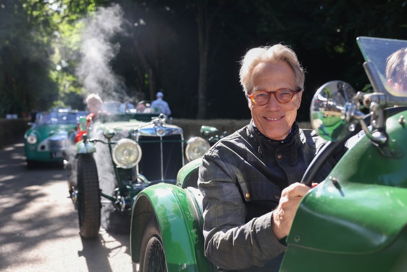 EDITORIAL USE ONLY<br />The Duke of Richmond opens the Goodwood Festival of Speed presented by Mastercard, which takes place in the parkland surrounding Goodwood House in West Sussex. Picture date: Thursday July 11, 2024. PA Photo. The event champions future mobility and technology and this year celebrates 130 years of motoring innovation with the theme 'Horseless to Hybrid – Revolutions in Power'. The event runs from July 11-14. Picture credit should read: Matt Alexander/PA Media Assignments.